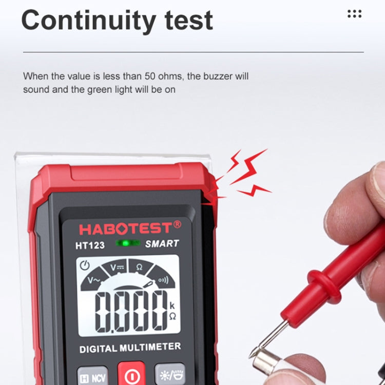 HABOTEST HT123 Mini High-precision Digital Multimeter My Store