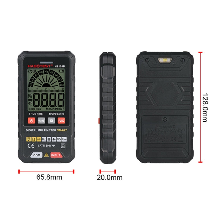 HABOTEST Mini Digital Display High-precision Multimeter