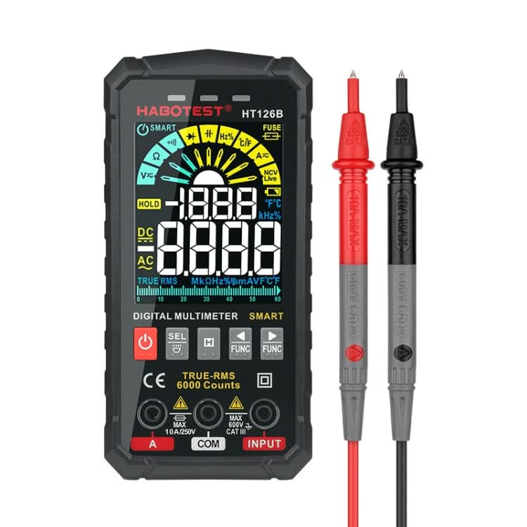 HABOTEST HT126B Digital High Precision Mini Multimeter My Store