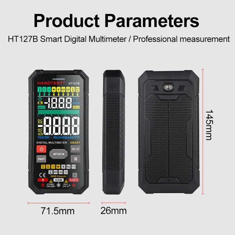 HABOTEST HTI27B Digital Multimeter My Store