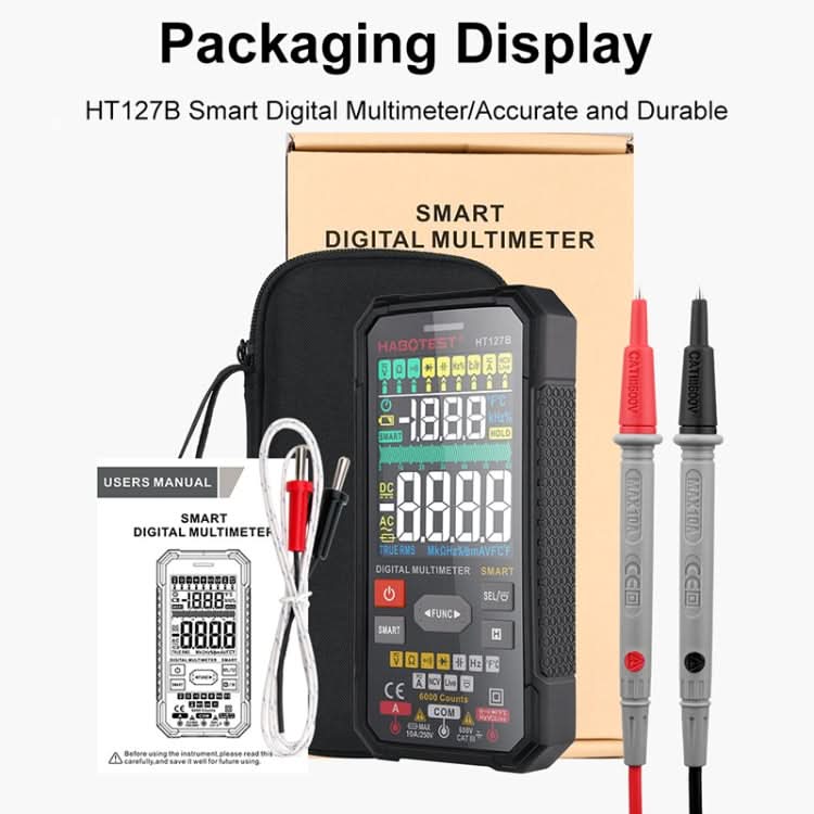 HABOTEST HTI27B Digital Multimeter My Store