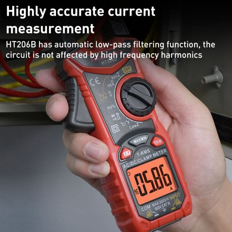 HABOTEST HT206D Clamp Type High Precision Digital Multimeter My Store