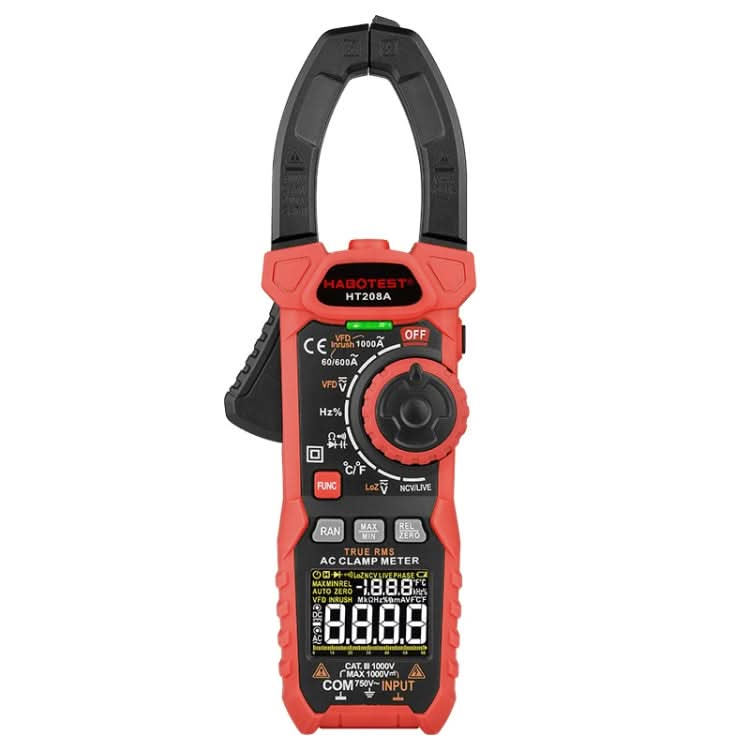 HABOTEST HT208A 1000A Clamp Multi-Function Anti-burning Digital Multimeter My Store