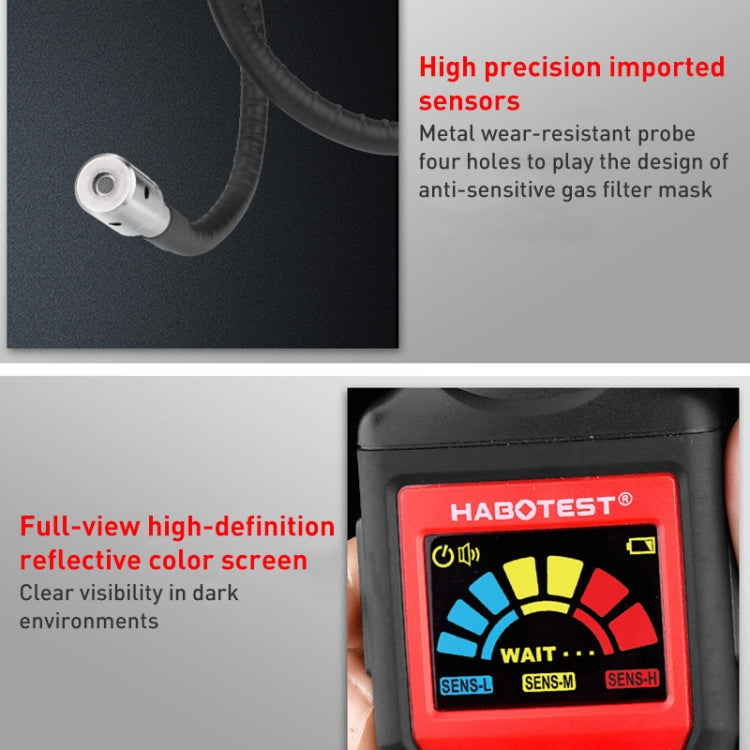 HABOTEST HT601A Combustible Gas Detector Thousand Battery Model