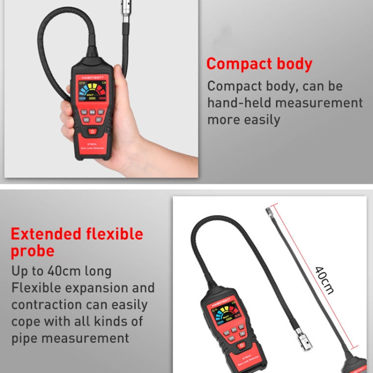 HABOTEST HT601A Combustible Gas Detector Thousand Battery Model My Store