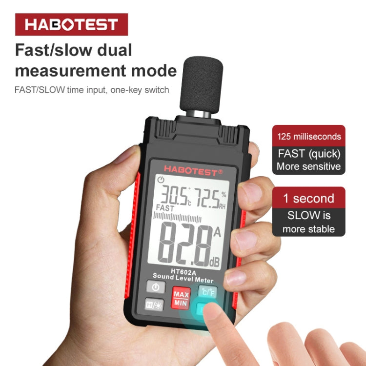 HABOTEST HT602A Multifunctional Digital Display Noise Decibel Tester ÎҵÄÉ̵ê