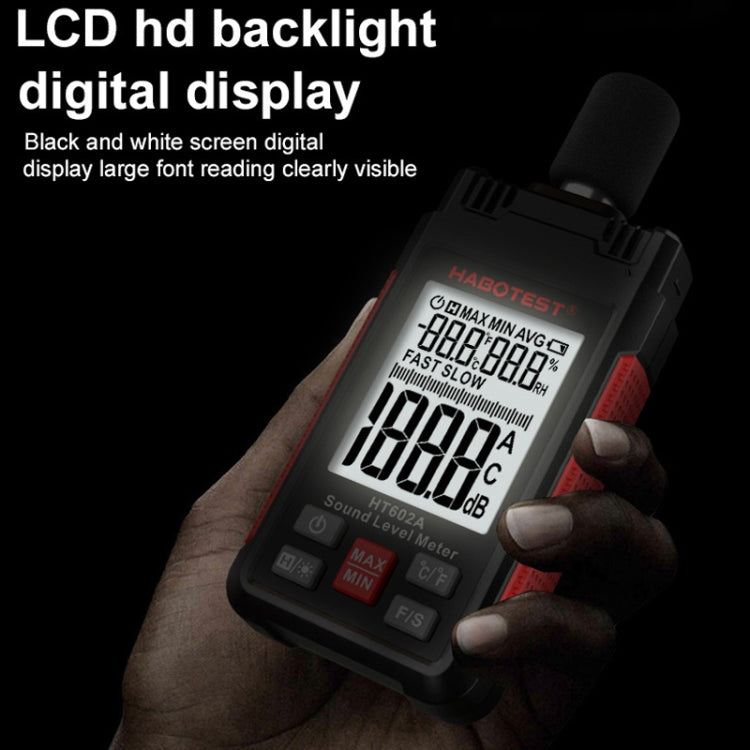 HABOTEST HT602A Multifunctional Digital Display Noise Decibel Tester ÎҵÄÉ̵ê