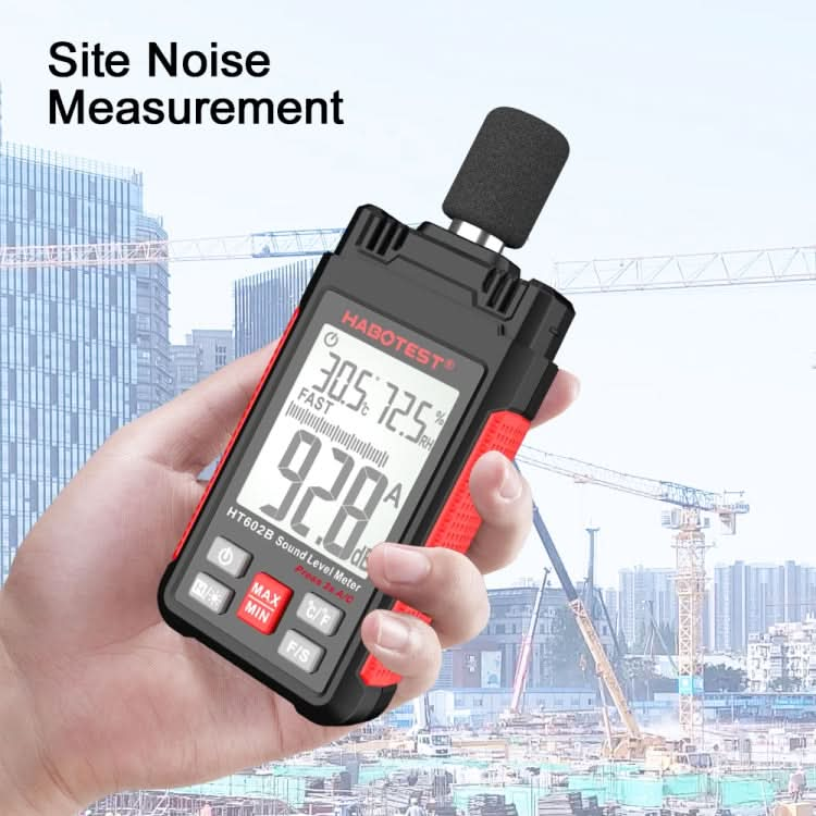 HABOTEST HT602B Multifunctional Digital Display Noise Decibel Tester My Store