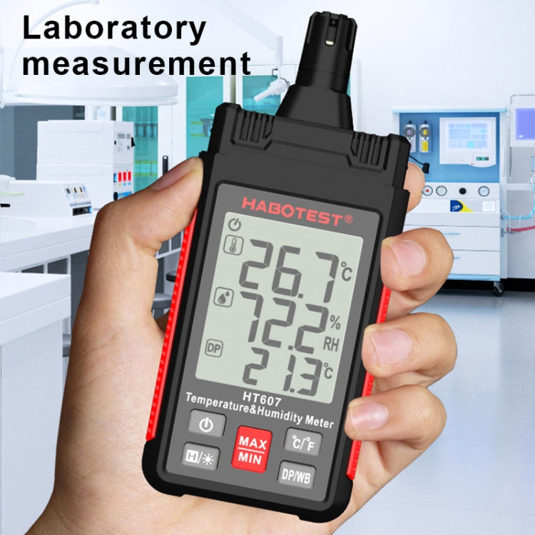 HABOTEST HT607 Portable Handheld Temperature Humidity Tester ÎҵÄÉ̵ê