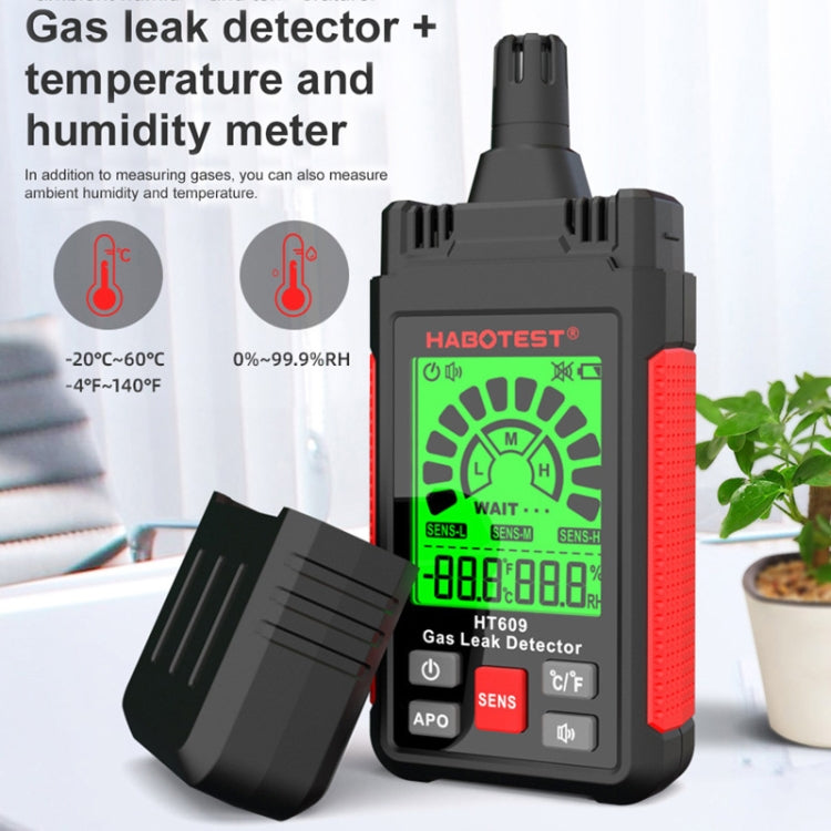 HABOTEST HT609 Portable Combustible Gas Detector My Store