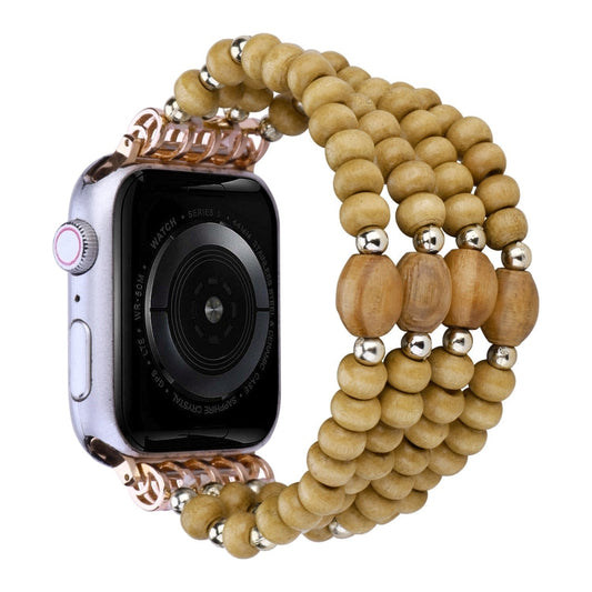 Wood Beads Watch Band