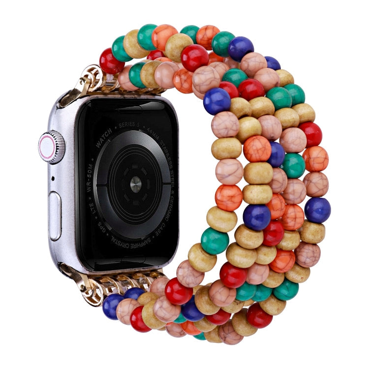 Wood Beads Watch Band