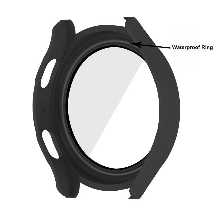 PC + Tempered Glass Film Waterproof Watch Case