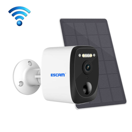 ESCAM QF370 3MP Cloud Storage PT WIFI Solar Panel IP Camera with PIR Alarm Support Night Vision & Two Way Audio Reluova