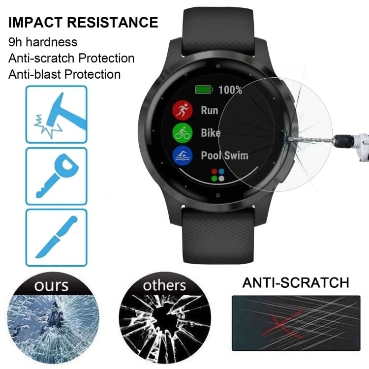 0.26mm 2.5D 9H Watch Tempered Glass Film Screen Protector