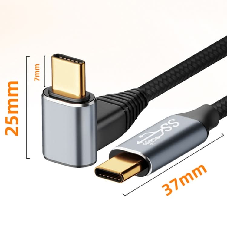 For Steam Deck Gen2 100W USB-C/Type-C Male to USB-C/Type-C Male Stereo Curved Data Cable Reluova