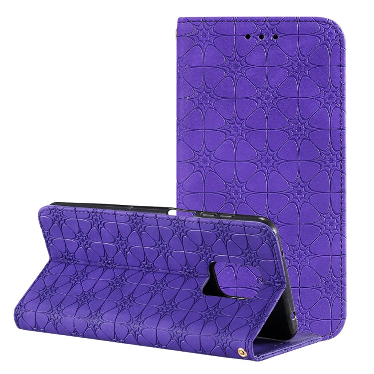 Lucky Flowers Embossing Pattern Magnetic Horizontal Flip Leather Case with Holder & Card Slots, Series 3 My Store