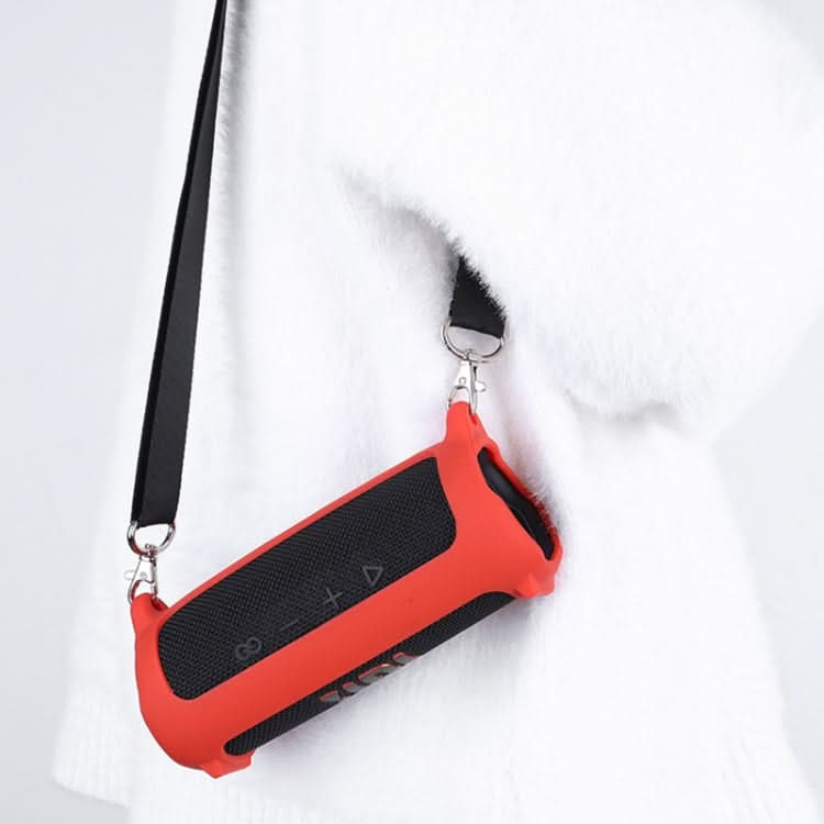 Bluetooth Speaker Portable Silicone Case with Shoulder Strap