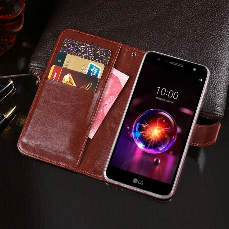 idewei Crazy Horse Texture Horizontal Flip Leather Case with Holder & Card Slots & Wallet, Series 2 My Store