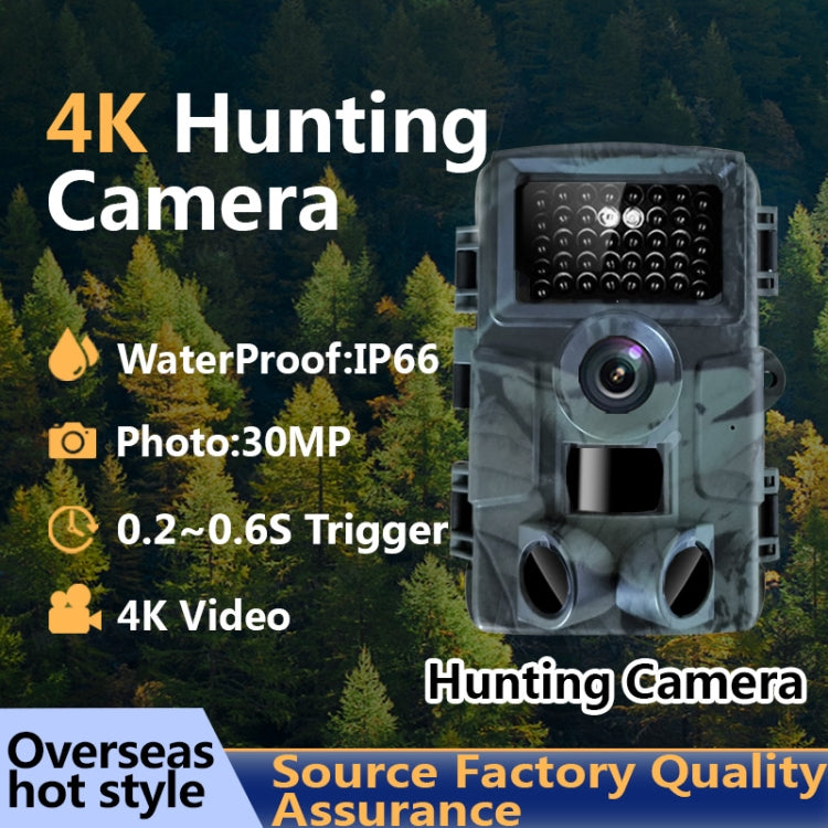 PR4000 2 inch LCD Screen 4K Infrared Night Vision Wild Animal Hunting Tracking Camera Reluova