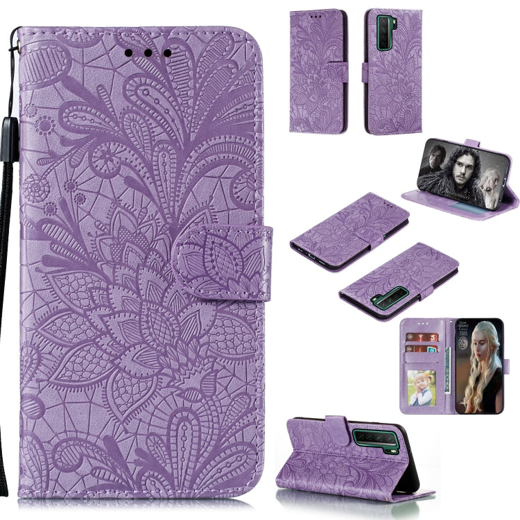 Lace Flower Embossing Pattern Horizontal Flip Leather Case , with Holder & Card Slots & Wallet & Photo Frame & Lanyard, Series 1 My Store