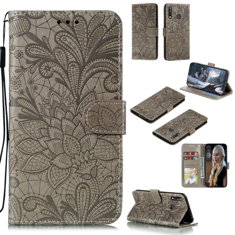 Lace Flower Embossing Pattern Horizontal Flip Leather Case , with Holder & Card Slots & Wallet & Photo Frame & Lanyard, Series 1 My Store