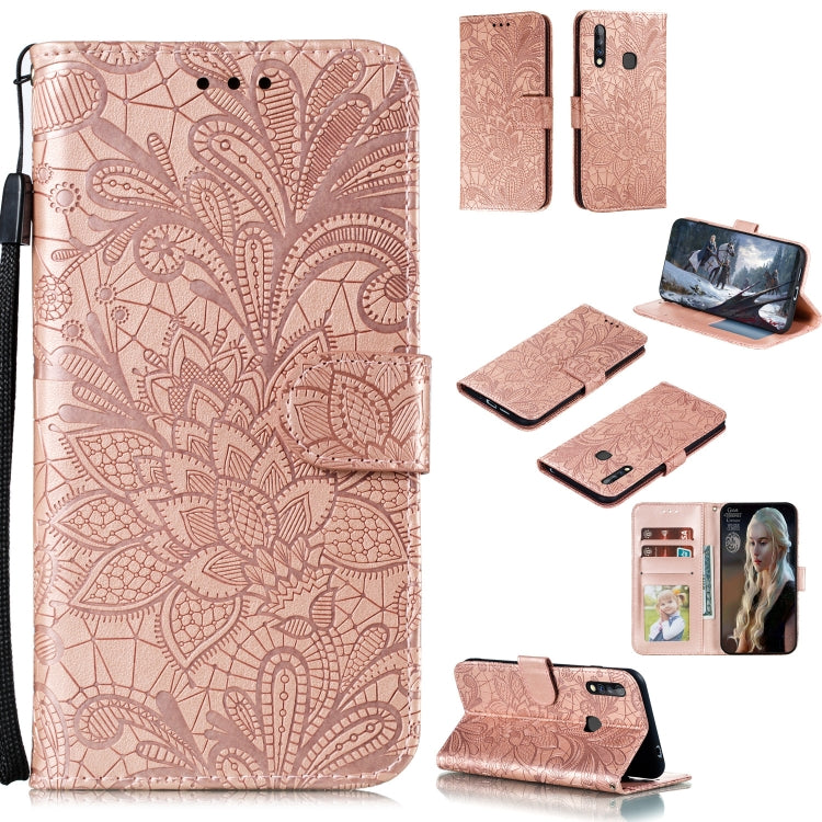 Lace Flower Embossing Pattern Horizontal Flip Leather Case , with Holder & Card Slots & Wallet & Photo Frame & Lanyard, Series 1 My Store