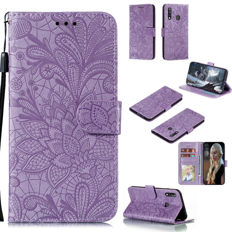 Lace Flower Embossing Pattern Horizontal Flip Leather Case , with Holder & Card Slots & Wallet & Photo Frame & Lanyard, Series 1 My Store