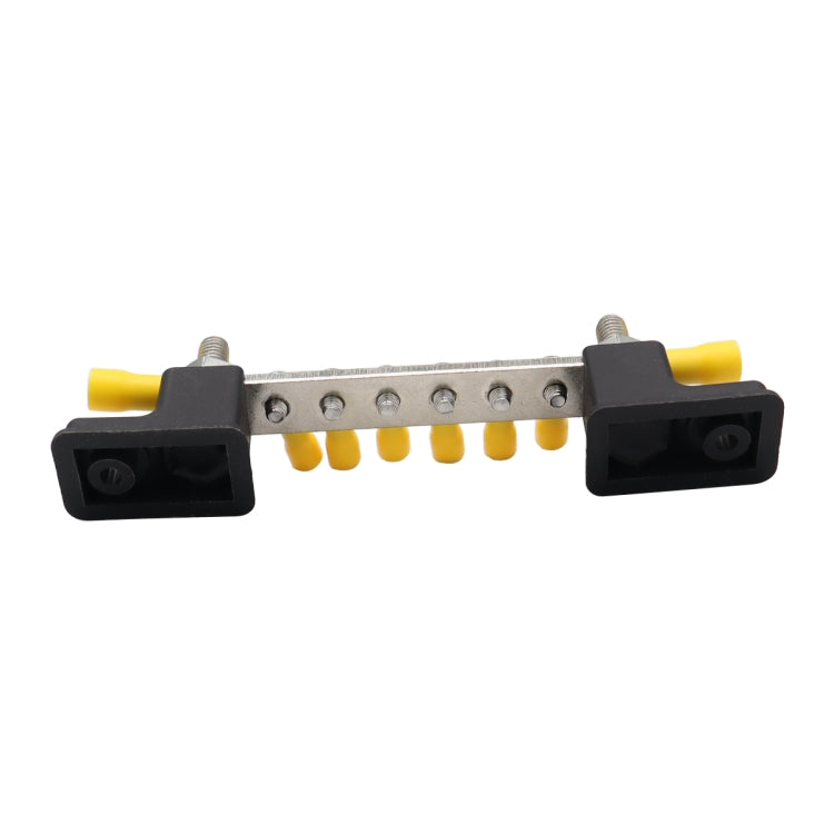 CP-3050 150A 12-48V RV Yacht 6-way Busbar with 8pcs Terminals