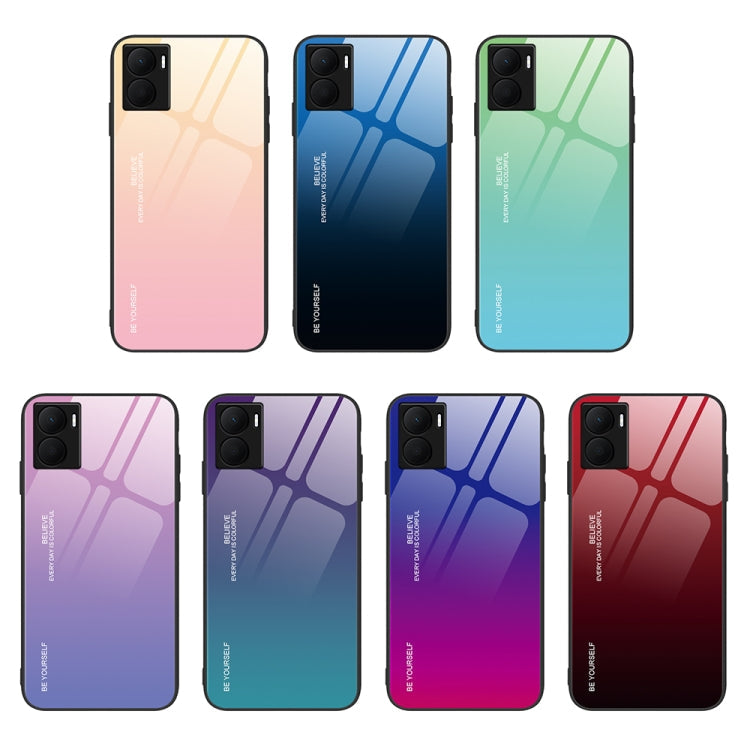 For Honor Play 40 Plus Gradient Color Glass Phone Case