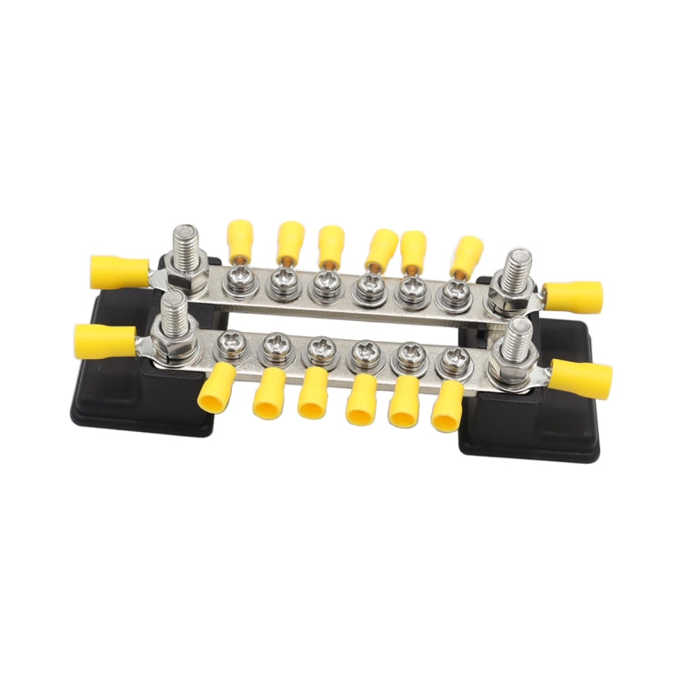 CP-3052 150A 12-48V RV Yacht Double-row 6-way Busbar with 16pcs Terminals ÎҵÄÉ̵ê