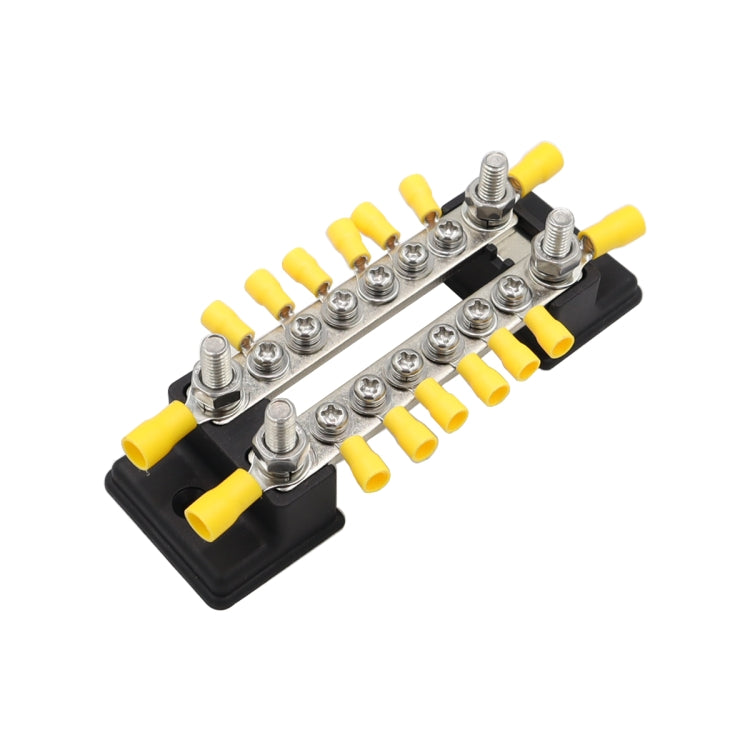 CP-3052 150A 12-48V RV Yacht Double-row 6-way Busbar with 16pcs Terminals ÎҵÄÉ̵ê