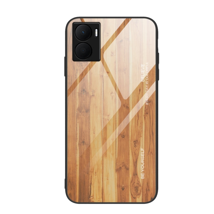 For Honor Play 40 Plus Wood Grain Glass Phone Case My Store