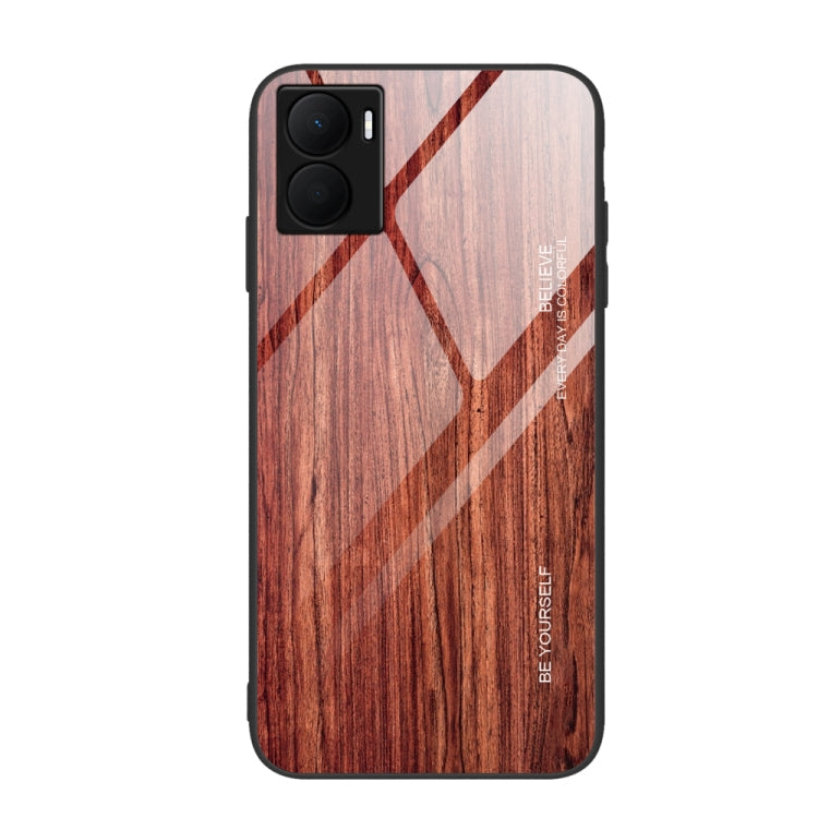 For Honor Play 40 Plus Wood Grain Glass Phone Case My Store