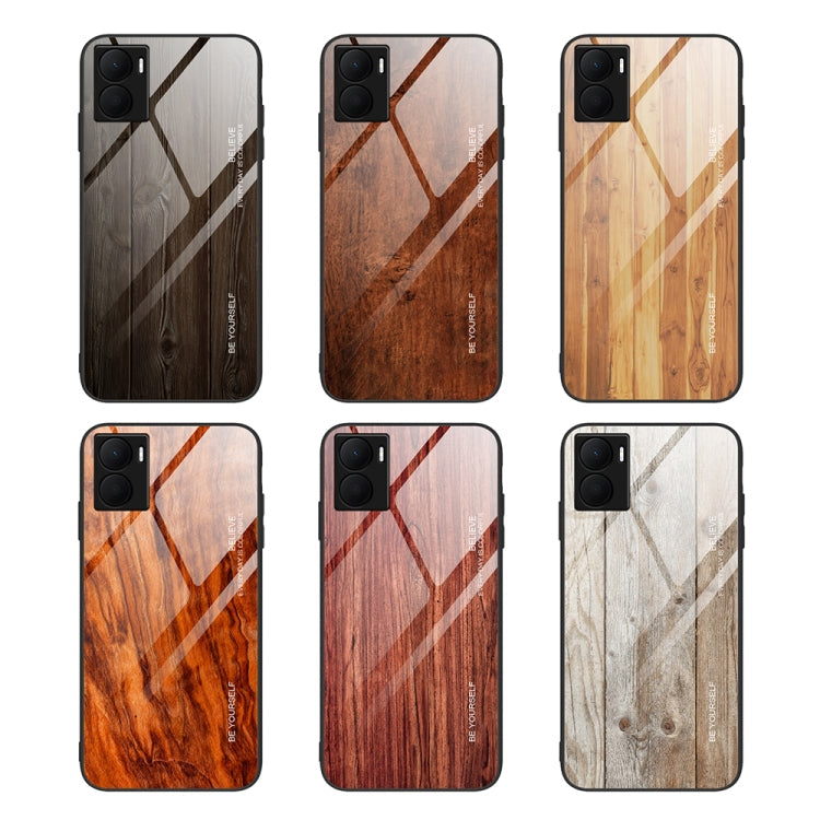 For Honor Play 40 Plus Wood Grain Glass Phone Case My Store