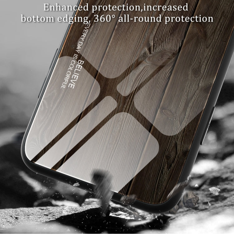 For Honor Play 40 Plus Wood Grain Glass Phone Case My Store