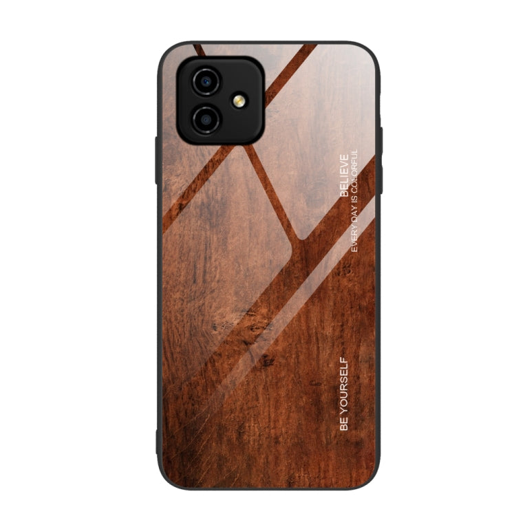 For Honor Play6C Wood Grain Glass Phone Case My Store