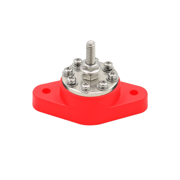 1/4 inch M6 RV Yacht 8-way Terminal Stud with 2 M5x20 Screws