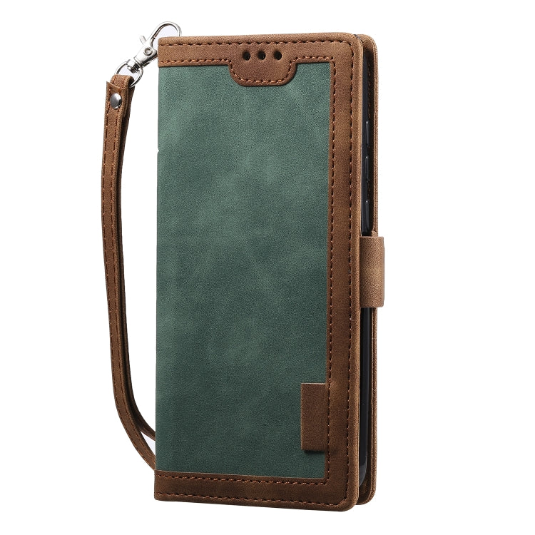 Retro Splicing Horizontal Flip Leather Case with Card Slots & Holder & Wallet My Store