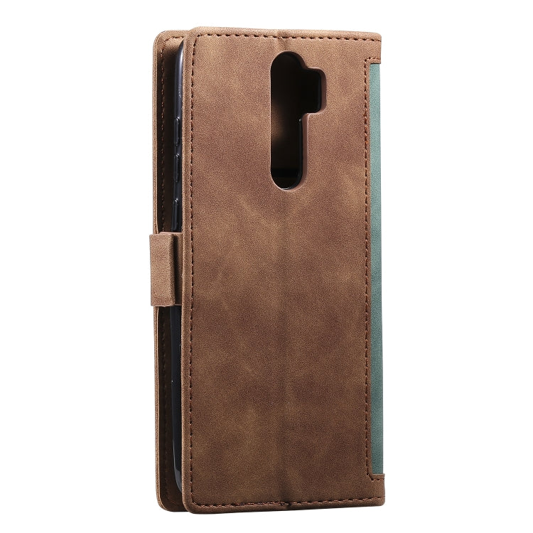 Retro Splicing Horizontal Flip Leather Case with Card Slots & Holder & Wallet My Store