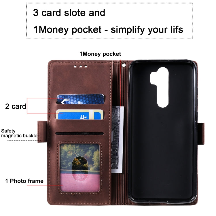 Retro Splicing Horizontal Flip Leather Case with Card Slots & Holder & Wallet My Store