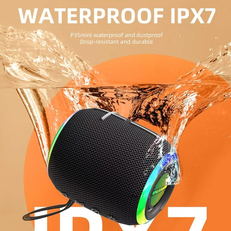 HOPESTAR P35 mini 10W Outdoor IPX7 Waterproof Bluetooth Speaker