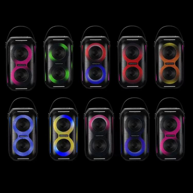 HOPESTAR Party200 mini Portable Tone Pulse RGB Light Bluetooth Speaker