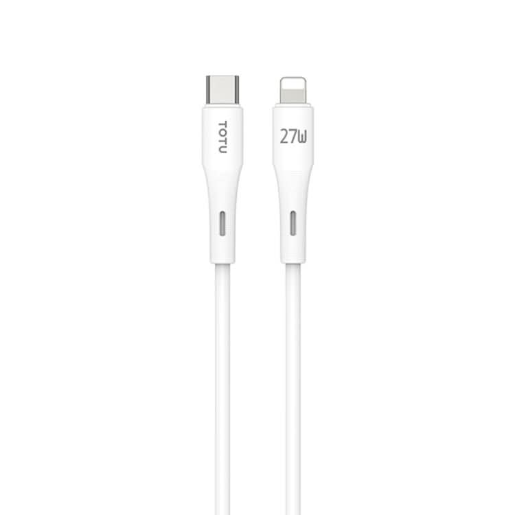 TOTU BPD-013 Skin Sense Series Type-C to 8 Pin Silicone Fast Charging Data Cable