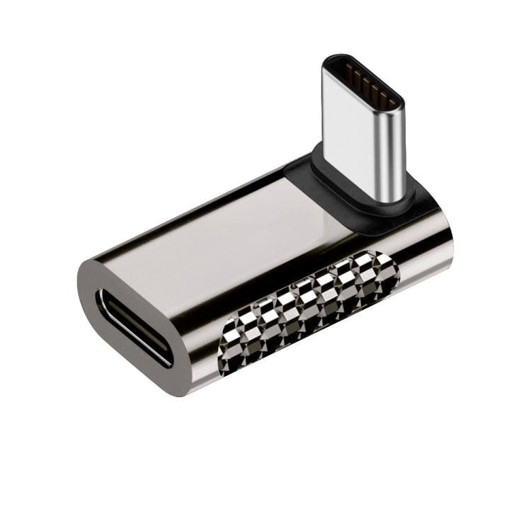 100W Type-C Male to Type-C Female 20Gbps Zinc Alloy Adapter