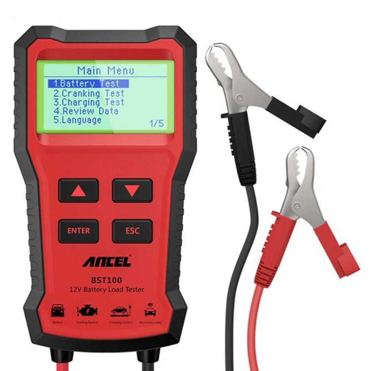 Ancel BST100 12V Car Battery Tester