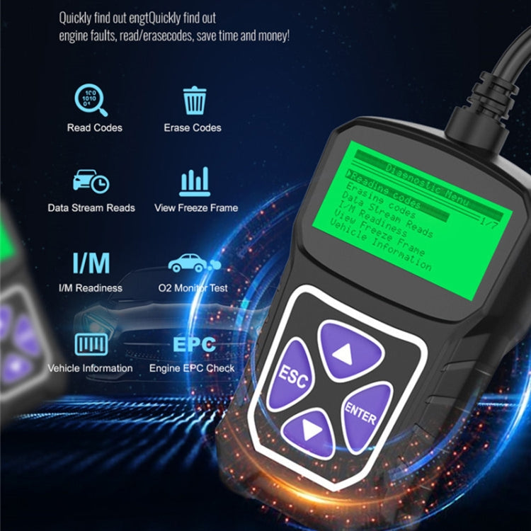 Obdprog MT100 OBD2 Scanner Car Engine Tester Car Diagnostic Tool ÎҵÄÉ̵ê