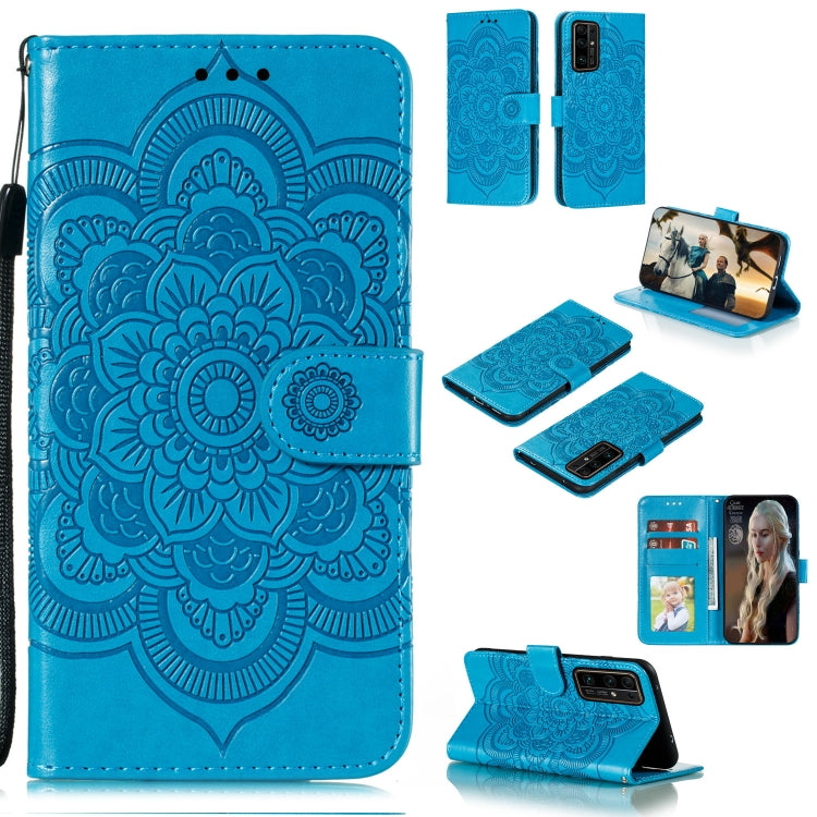 Mandala Embossing Pattern Horizontal Flip PU Leather Case with Holder & Card Slots & Walle & Lanyard, Series 3