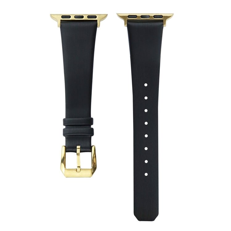 Silk Leather Watch Band