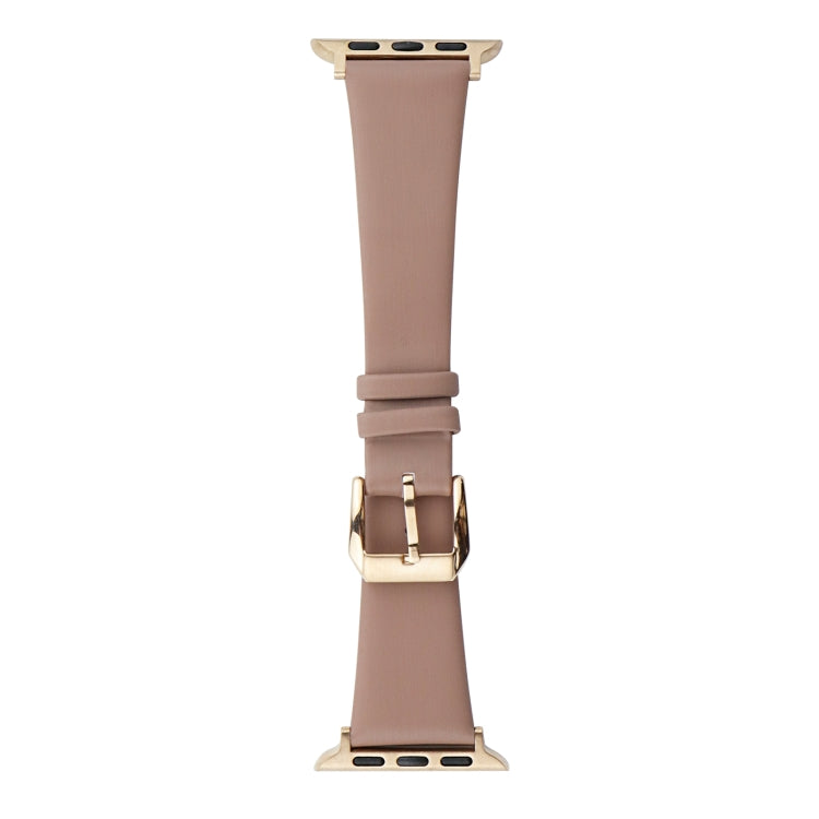 Silk Leather Watch Band